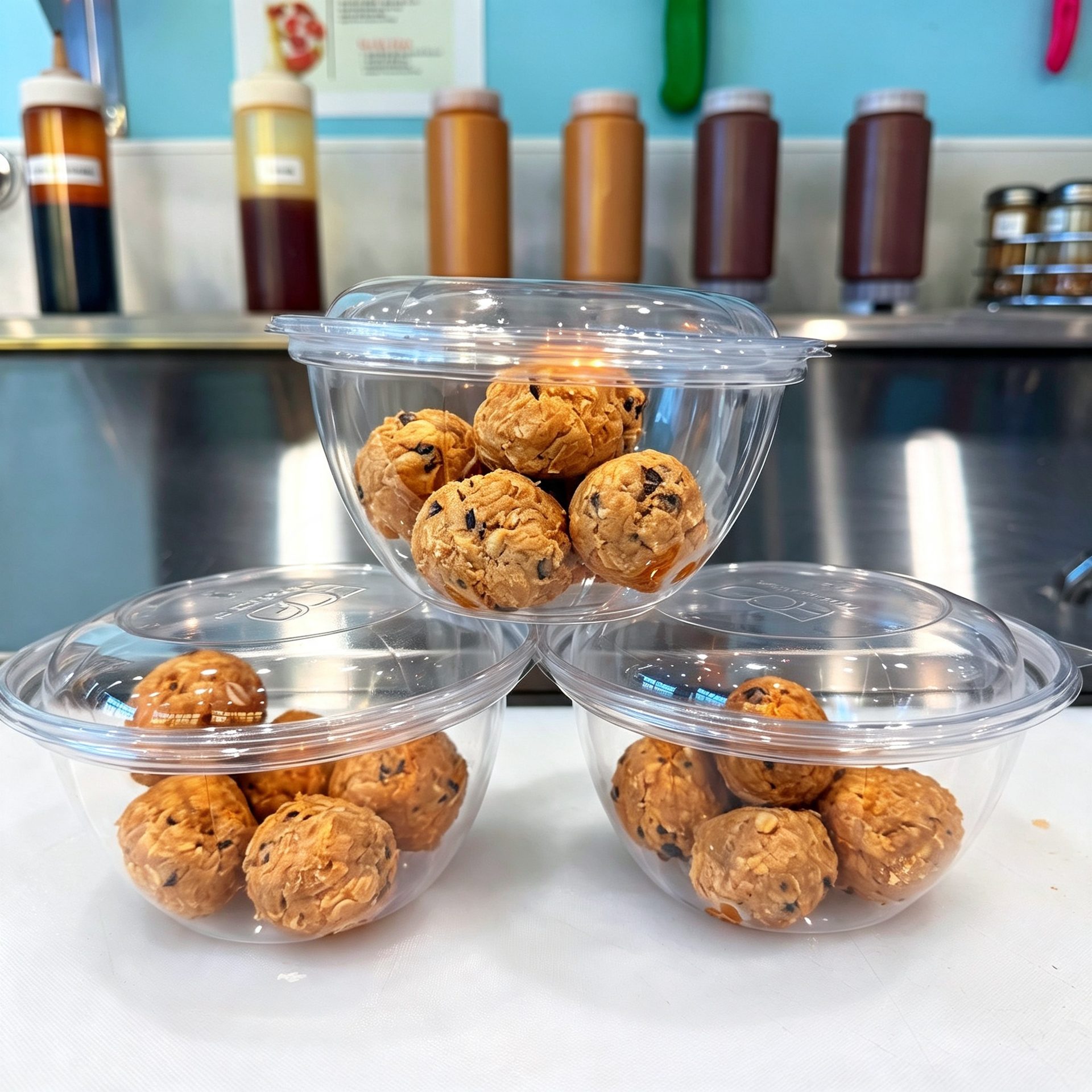 Protein-packed cookie dough bites